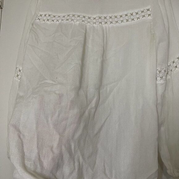 Lilly Pulitzer White Boho knit pullover blouse size XS - Picture 6 of 7